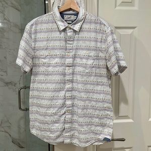 Palm print shirt size L 100% Cotton